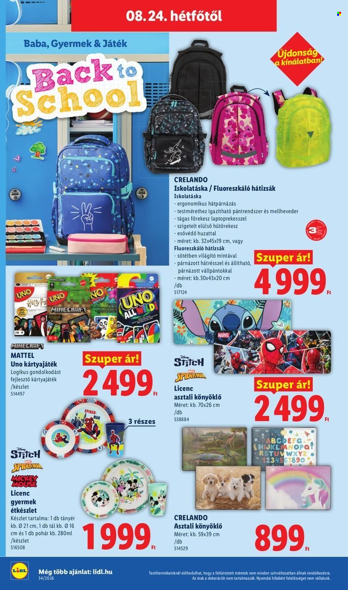 Lidl akciós újságok - 2026.08.19 - 2026.08.26. Oldal 18