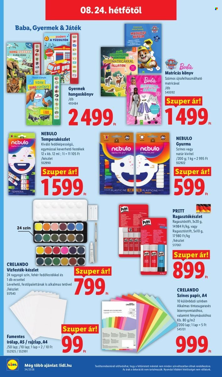 Lidl akciós újságok - 2026.08.19 - 2026.08.26. Oldal 20