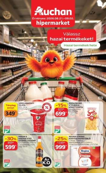 Újság Auchan - 2026.08.21 - 2026.09.02.