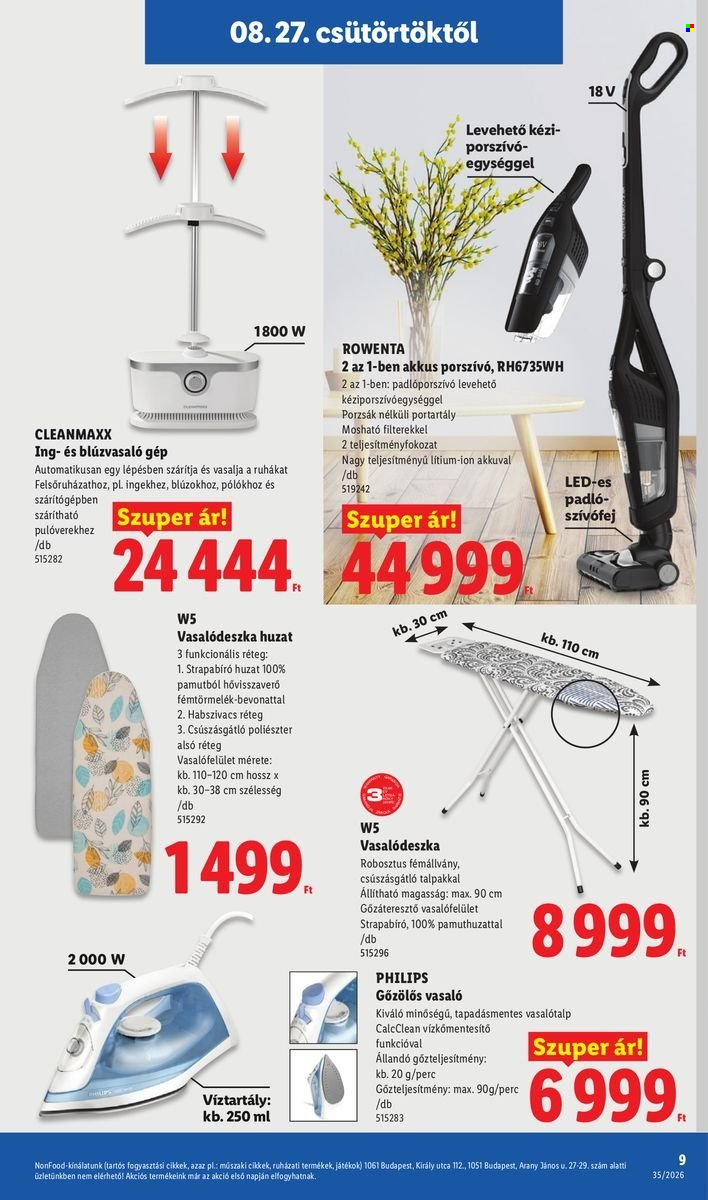 Lidl akciós újságok - 2026.08.27 - 2026.09.02. Oldal 9