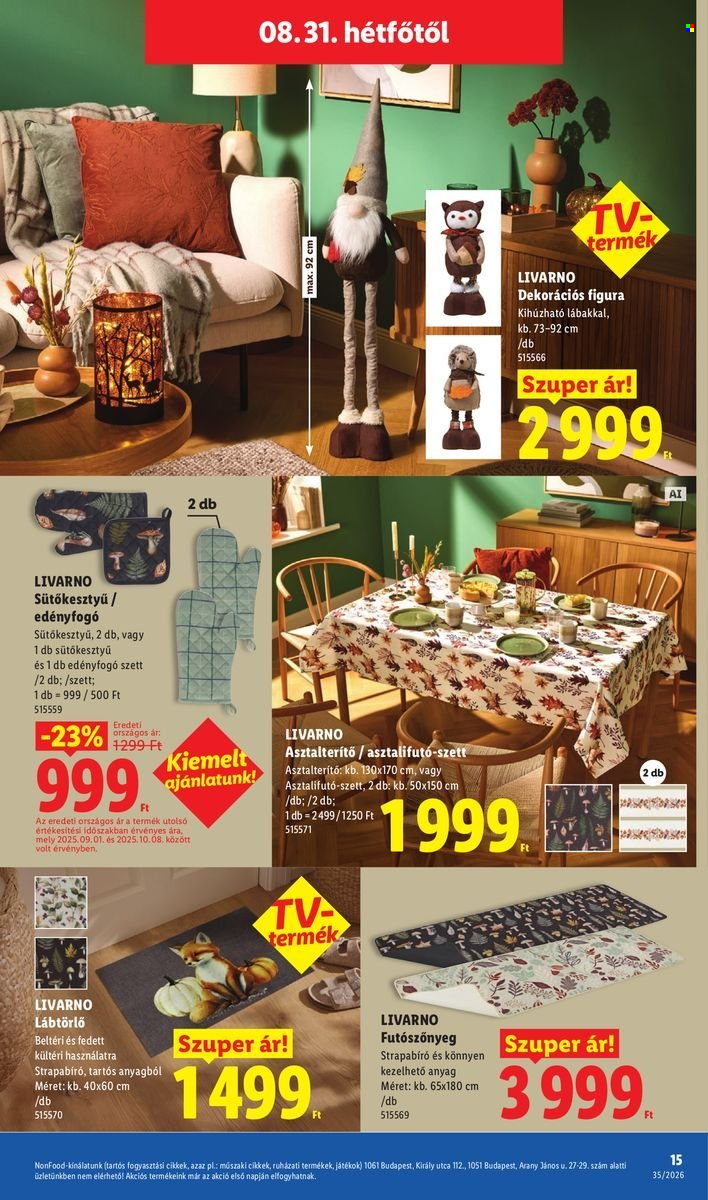 Lidl akciós újságok - 2026.08.27 - 2026.09.02. Oldal 15