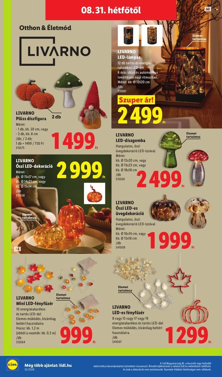 Lidl akciós újságok - 2026.08.27 - 2026.09.02. Oldal 16