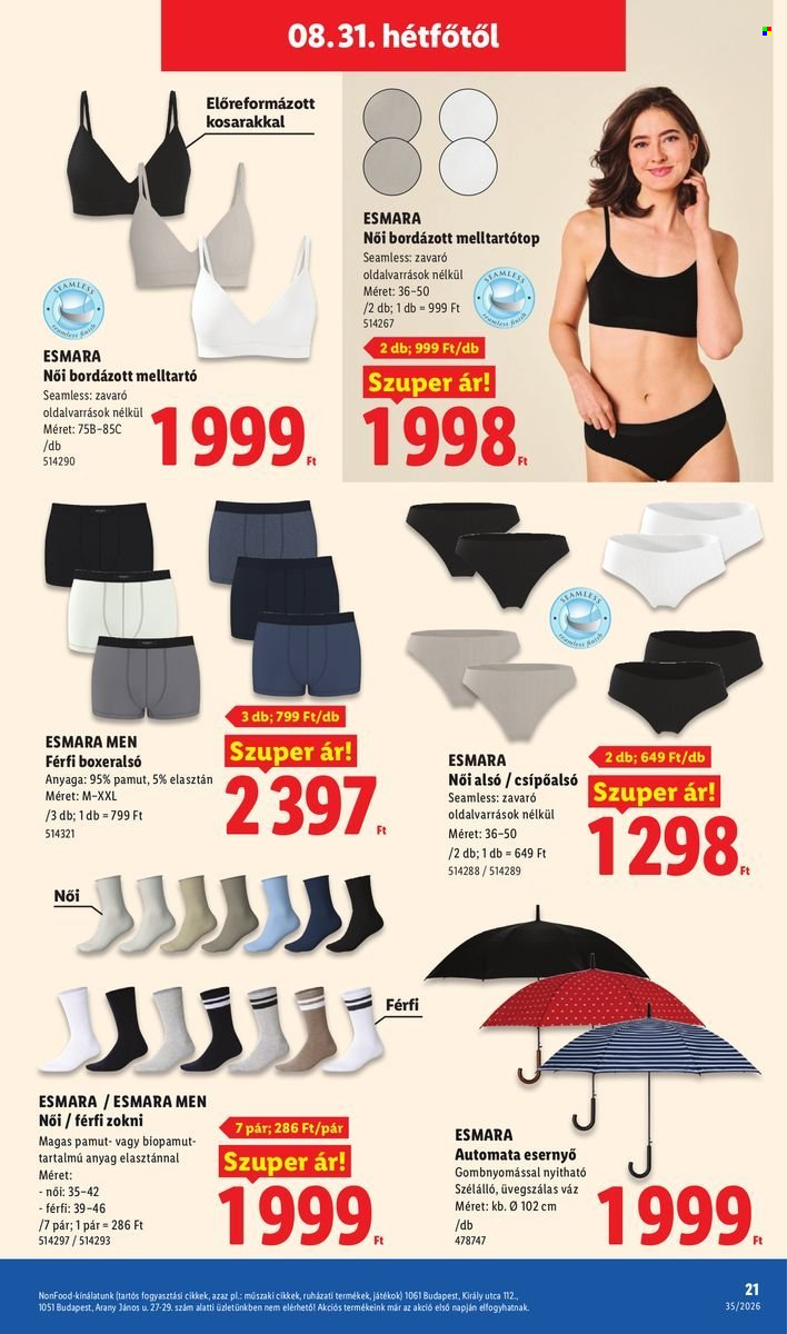 Lidl akciós újságok - 2026.08.27 - 2026.09.02. Oldal 21