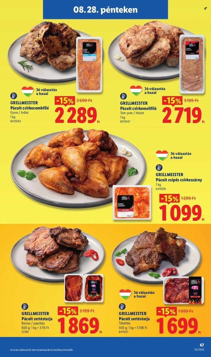 Lidl akciós újságok - 2026.08.27 - 2026.09.02. Oldal 47