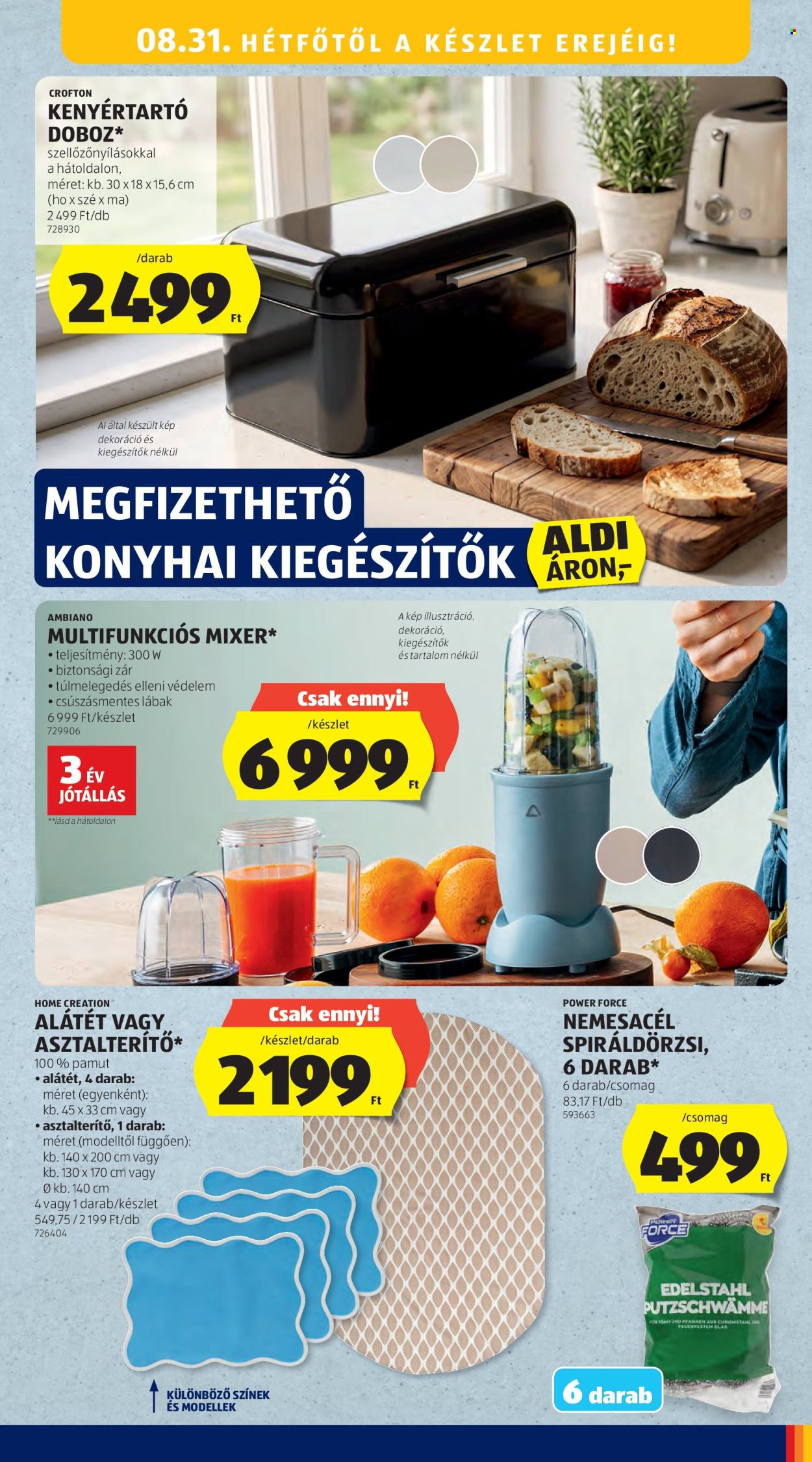 Aldi akciós újságok - 2026.08.27 - 2026.09.02. Oldal 45