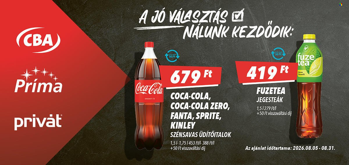 CBA akciós újságok - 2026.08.05 - 2026.08.31. Oldal 3