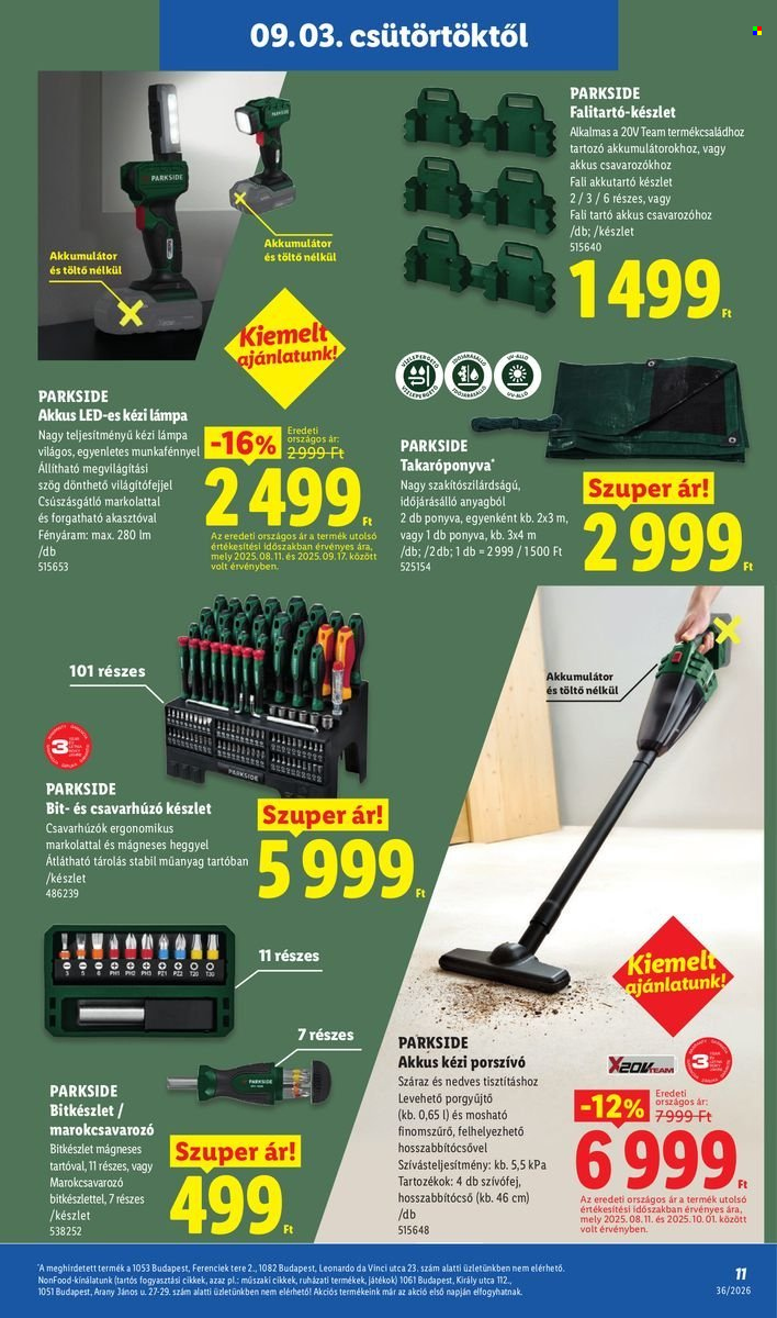 Lidl akciós újságok - 2026.09.03 - 2026.09.09. Oldal 9