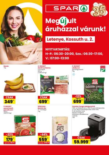 Újság SPAR Szupermarket - 2026.09.03 - 2026.09.09.