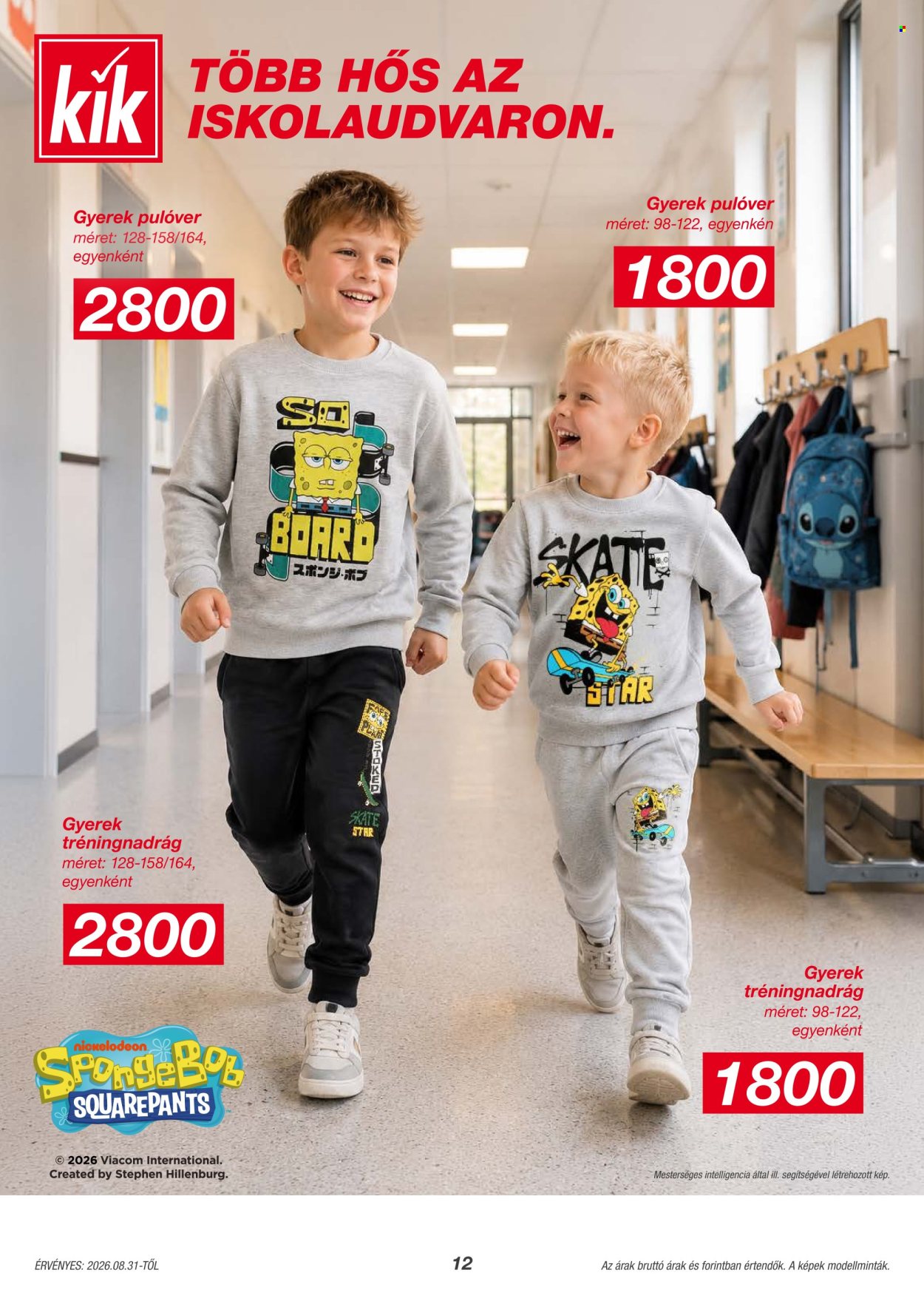 Kik akciós újságok - 2026.08.31 - 2026.09.13. Oldal 12