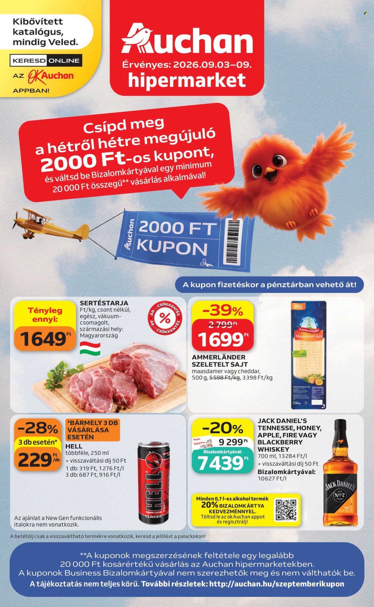 Auchan akciós újságok - 2026.09.03 - 2026.09.09. Oldal 1