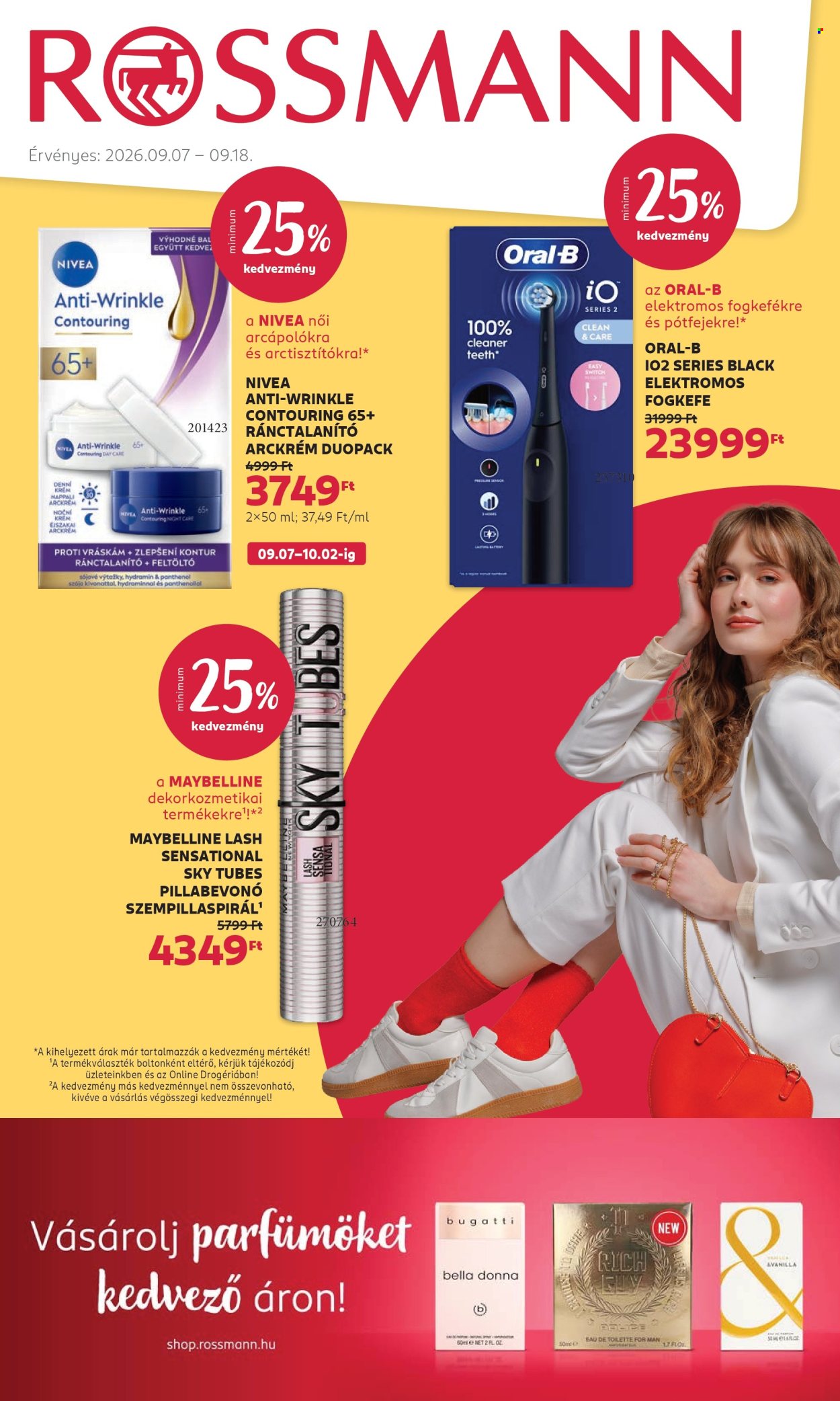 Rossmann akciós újságok - 2026.09.07 - 2026.09.18. Oldal 1