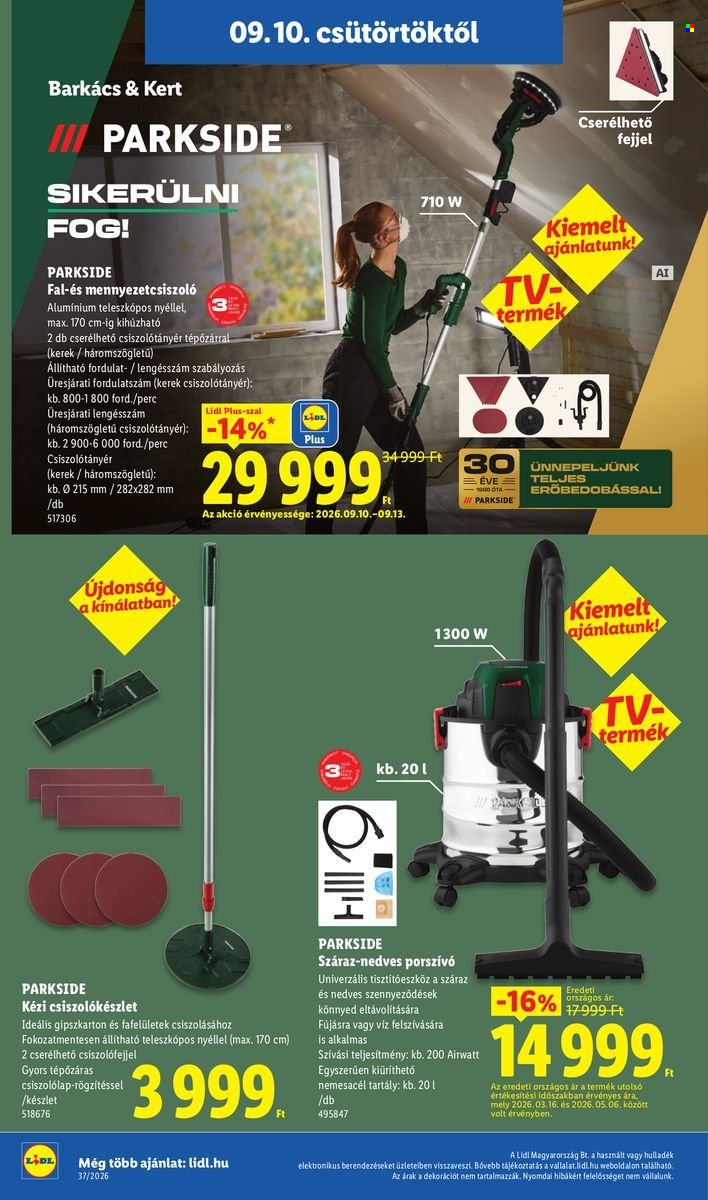 Lidl akciós újságok - 2026.09.10 - 2026.09.16. Oldal 32