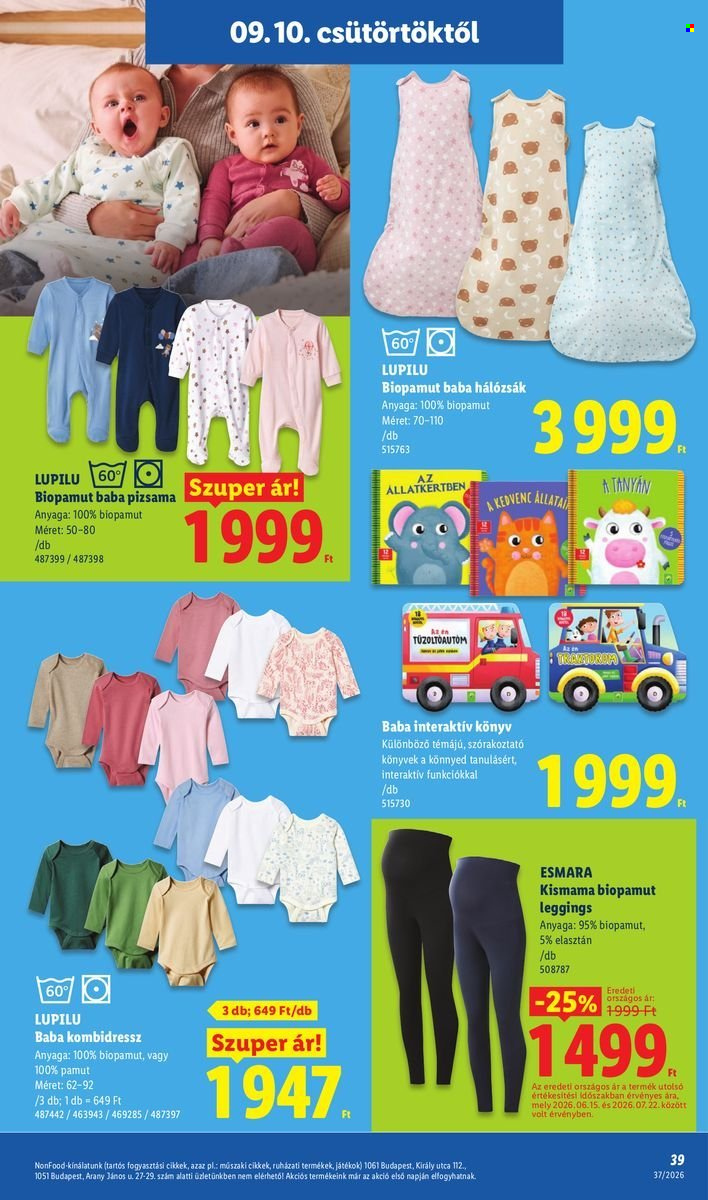Lidl akciós újságok - 2026.09.10 - 2026.09.16. Oldal 39