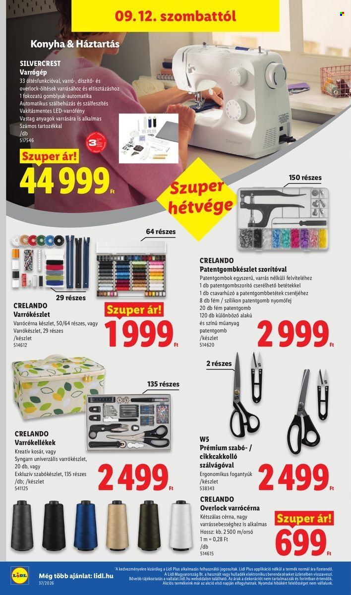 Lidl akciós újságok - 2026.09.10 - 2026.09.16. Oldal 46