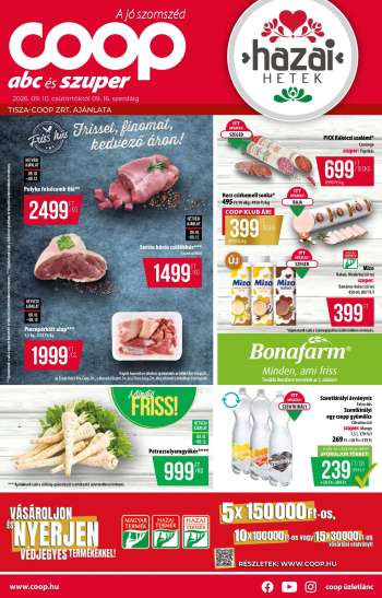 Újság Coop - 2026.09.10 - 2026.09.16.