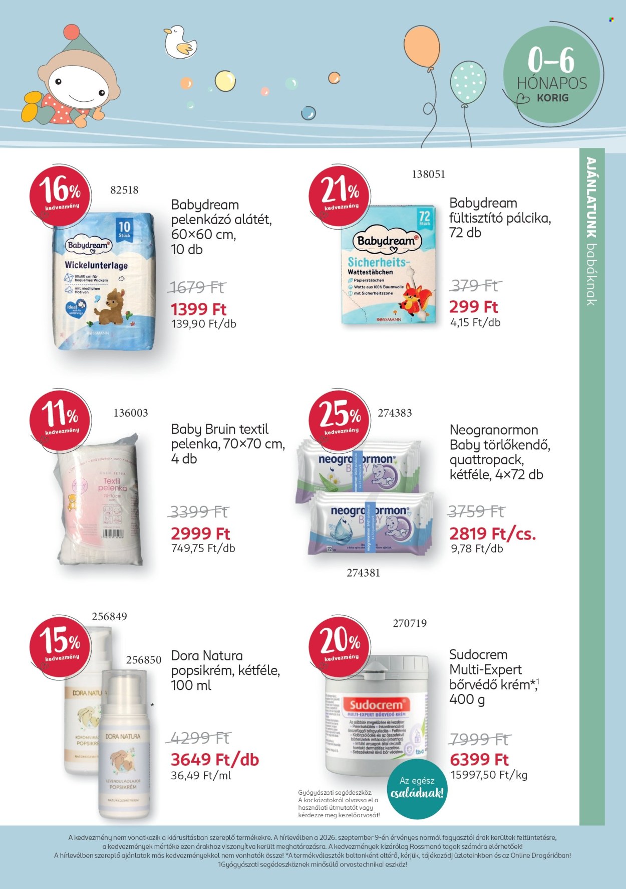 Rossmann akciós újságok - 2026.09.14 - 2026.10.11. Oldal 8