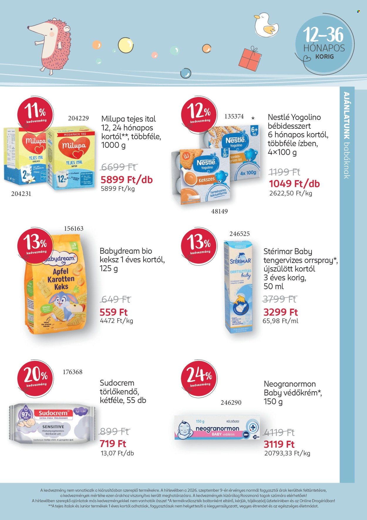 Rossmann akciós újságok - 2026.09.14 - 2026.10.11. Oldal 10