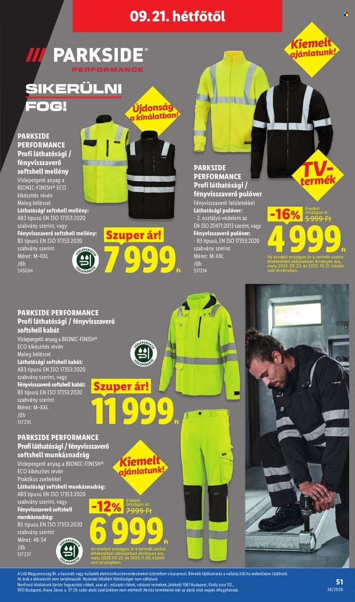 Lidl akciós újságok - 2026.09.17 - 2026.09.23. Oldal 51