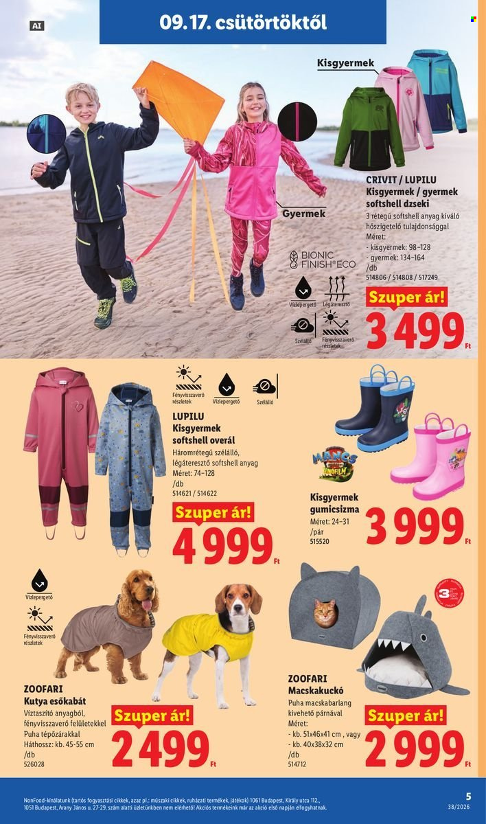 Lidl akciós újságok - 2026.09.17 - 2026.09.23. Oldal 5