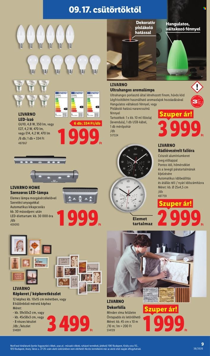 Lidl akciós újságok - 2026.09.17 - 2026.09.23. Oldal 9