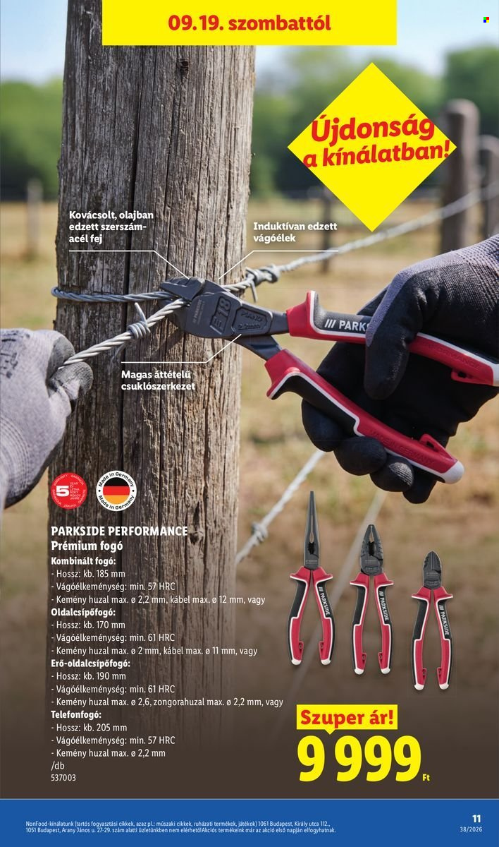 Lidl akciós újságok - 2026.09.17 - 2026.09.23. Oldal 11