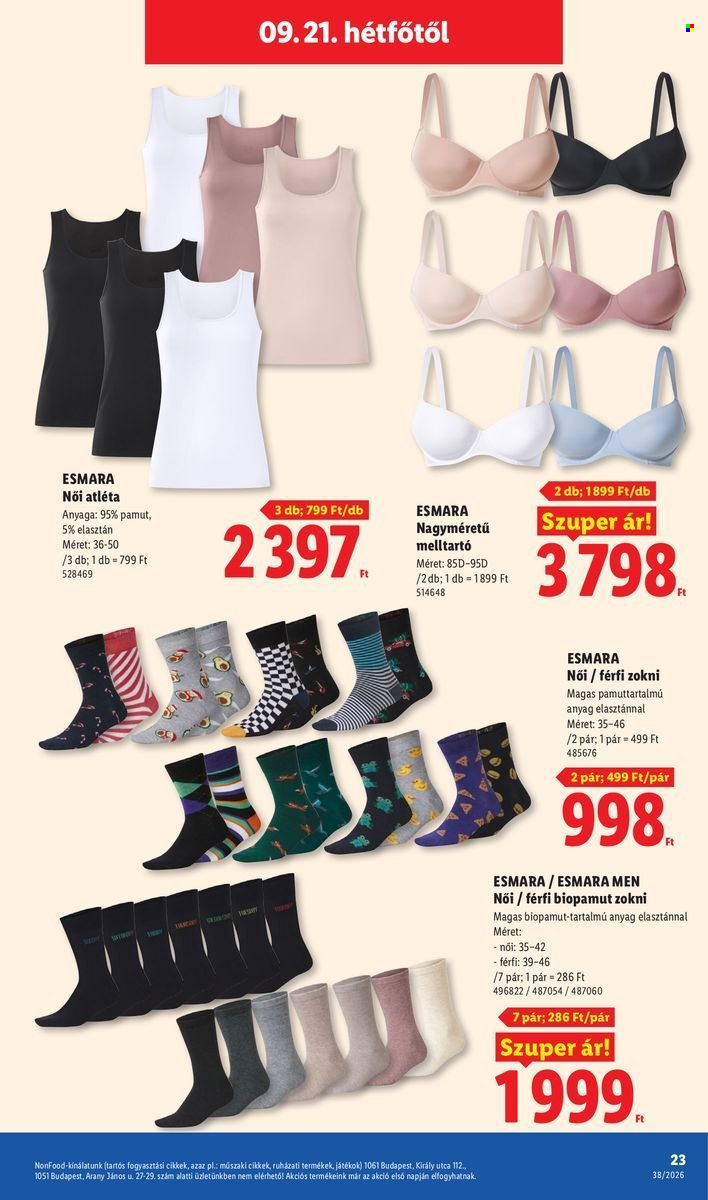 Lidl akciós újságok - 2026.09.17 - 2026.09.23. Oldal 23