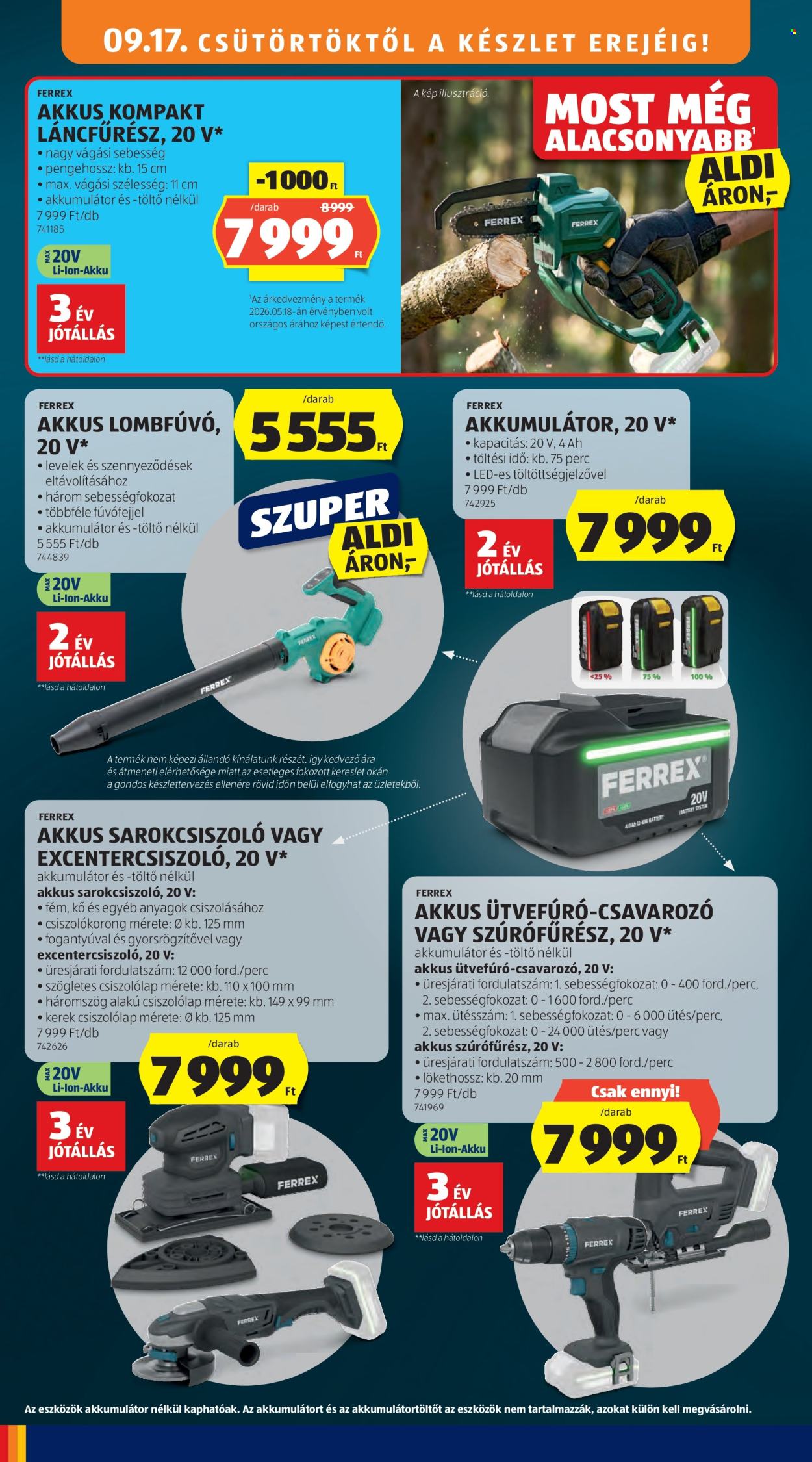 Aldi akciós újságok - 2026.09.17 - 2026.09.23. Oldal 2