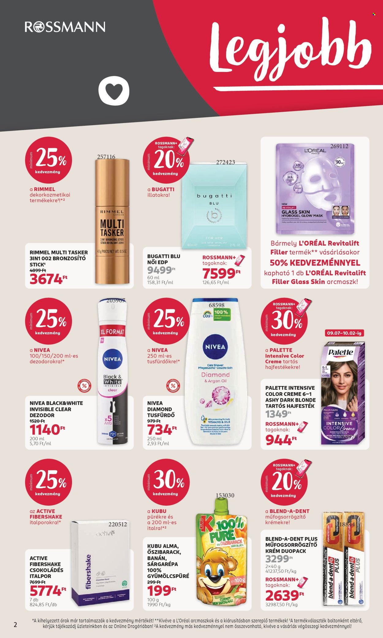 Rossmann akciós újságok - 2026.09.21 - 2026.10.02. Oldal 2