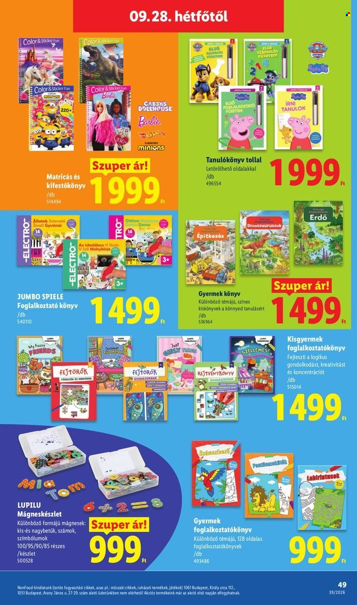 Lidl akciós újságok - 2026.09.24 - 2026.09.30. Oldal 49