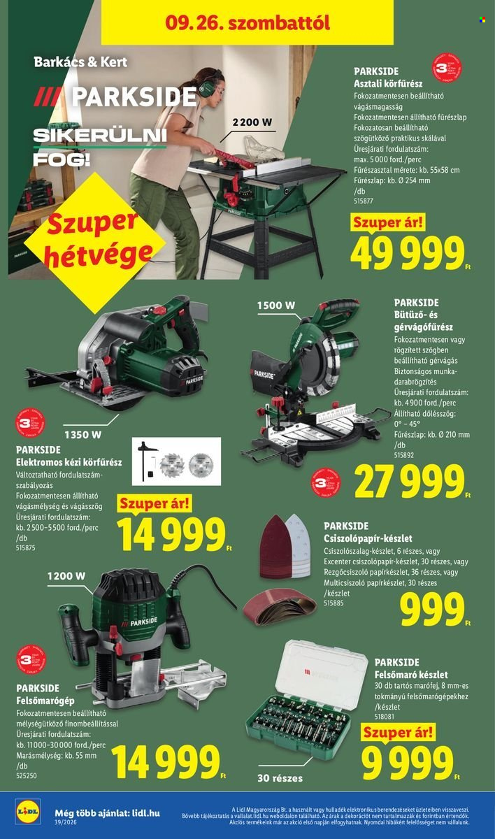 Lidl akciós újságok - 2026.09.24 - 2026.09.30. Oldal 10
