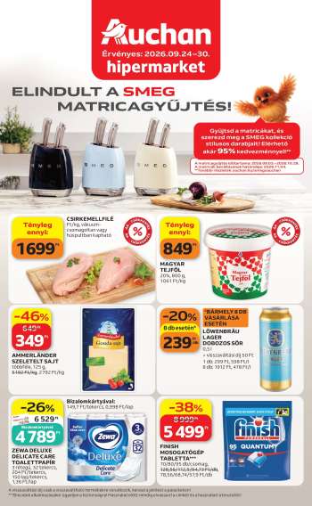 Újság Auchan - 2026.09.24 - 2026.09.30.