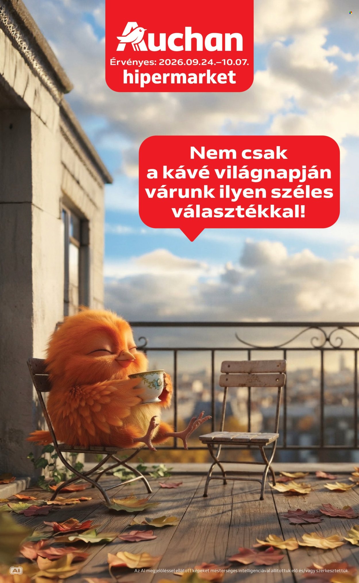 Auchan akciós újságok - 2026.09.24 - 2026.10.07. Oldal 1