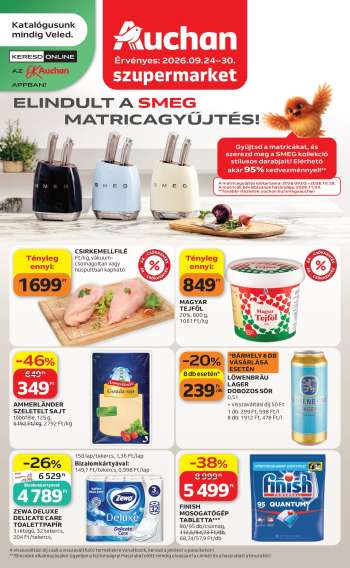 Újság Auchan - 2026.09.24 - 2026.09.30.