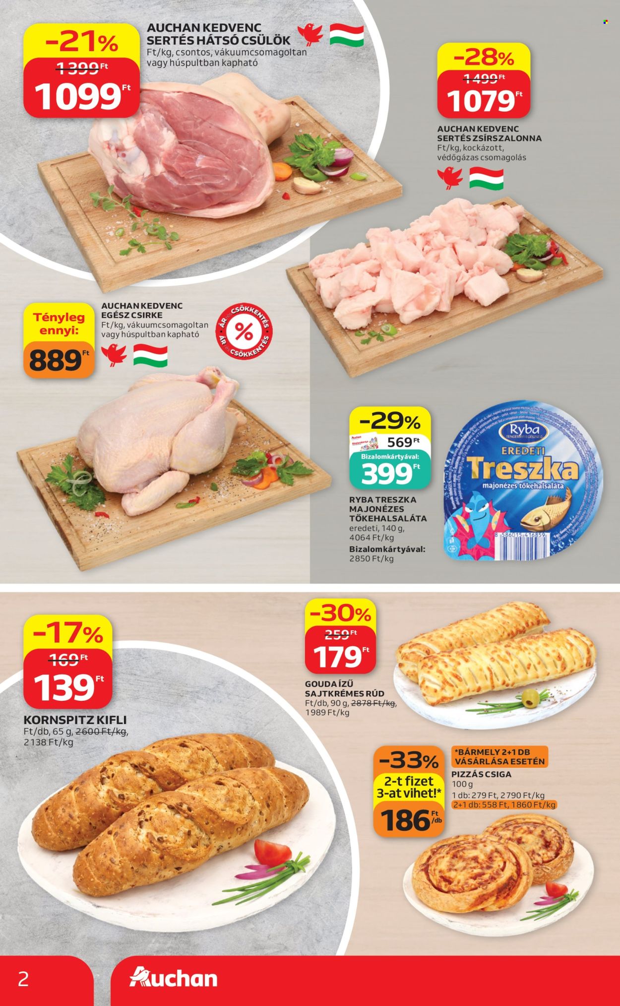 Auchan akciós újságok - 2026.09.24 - 2026.09.30. Oldal 2