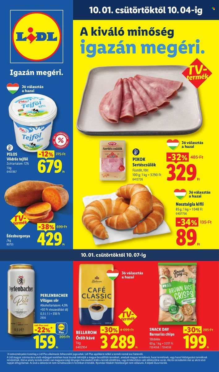 Lidl akciós újságok - 2026.10.01 - 2026.10.07. Oldal 1
