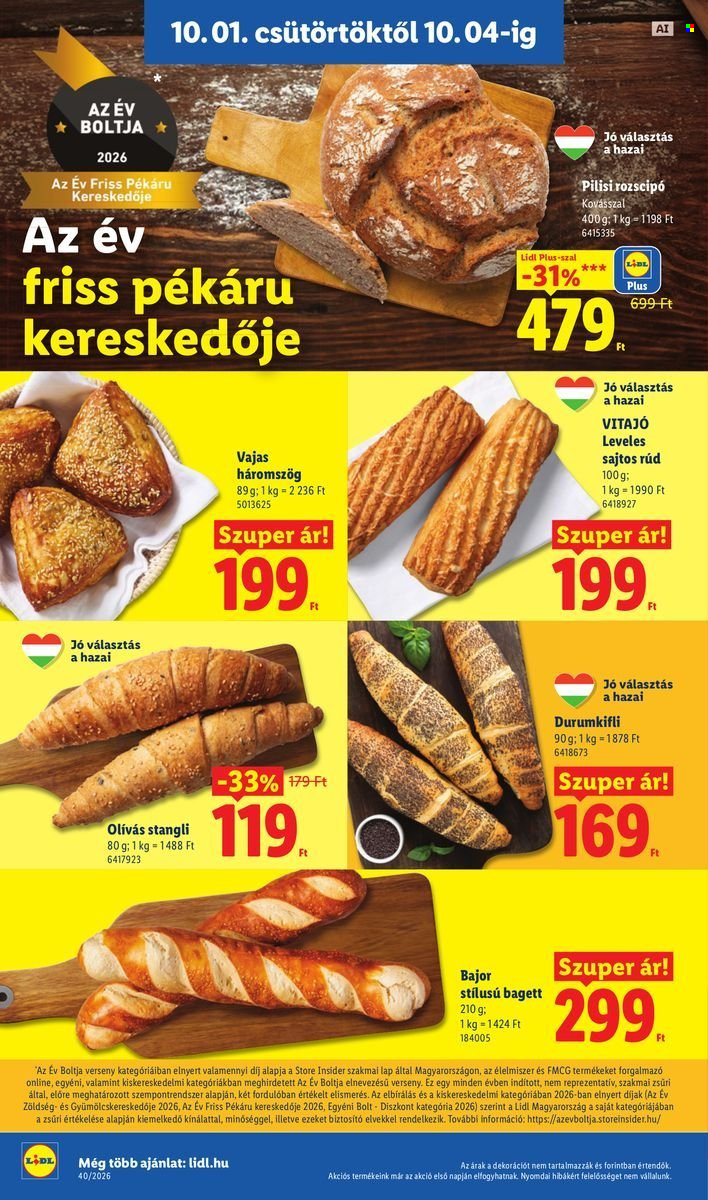 Lidl akciós újságok - 2026.10.01 - 2026.10.07. Oldal 2
