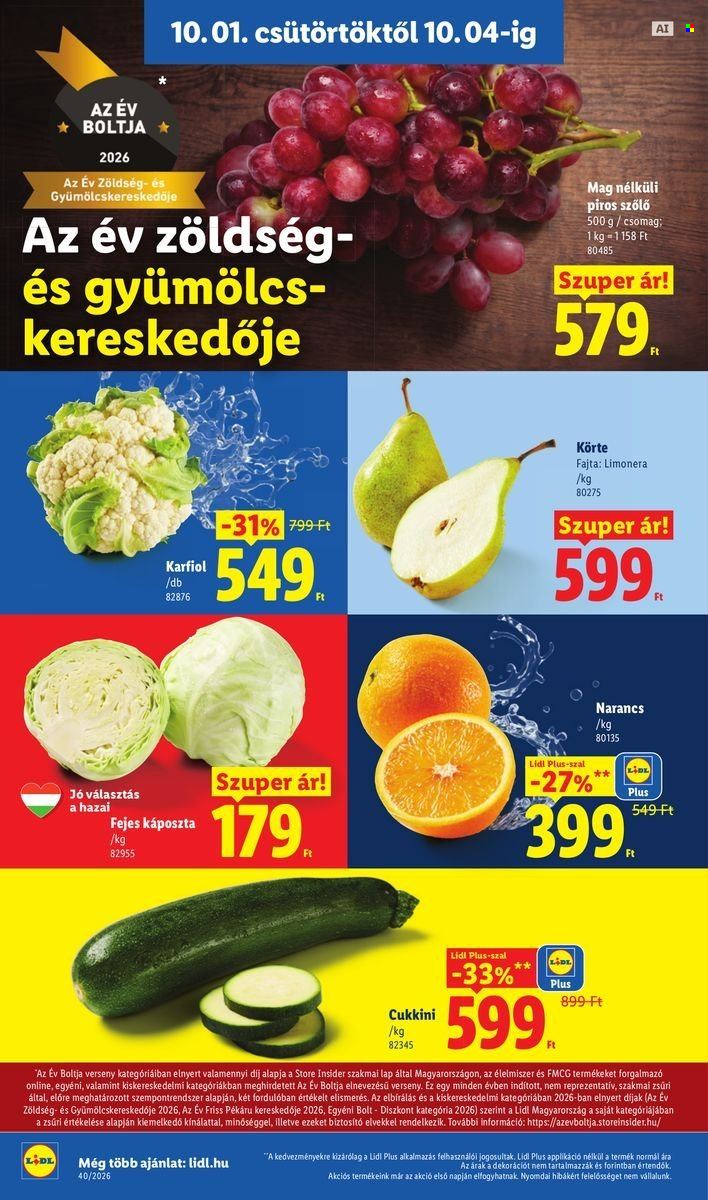 Lidl akciós újságok - 2026.10.01 - 2026.10.07. Oldal 6