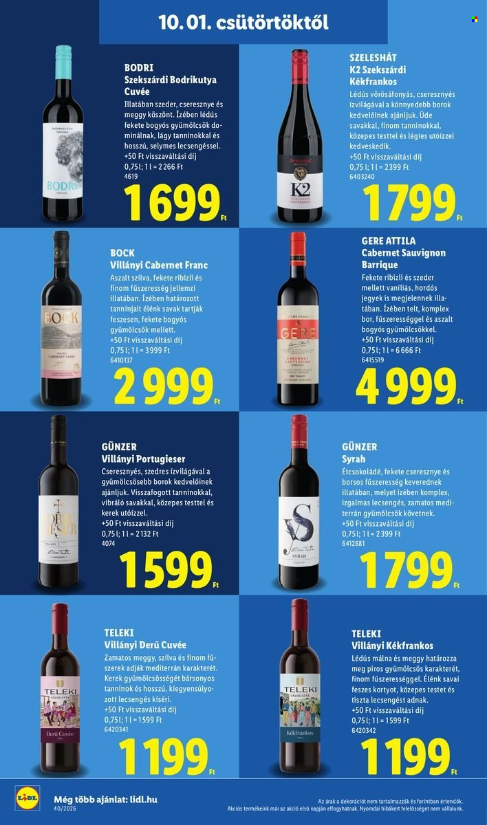 Lidl akciós újságok - 2026.10.01 - 2026.10.07. Oldal 32