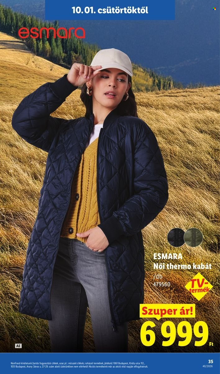 Lidl akciós újságok - 2026.10.01 - 2026.10.07. Oldal 35