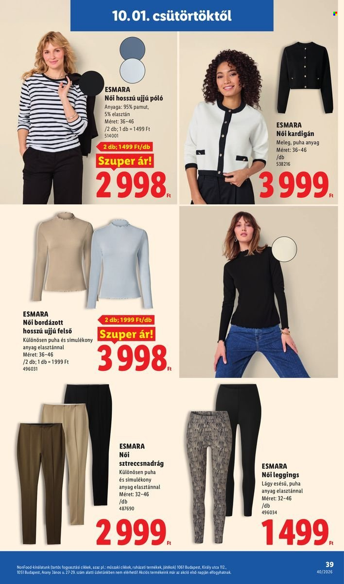 Lidl akciós újságok - 2026.10.01 - 2026.10.07. Oldal 39