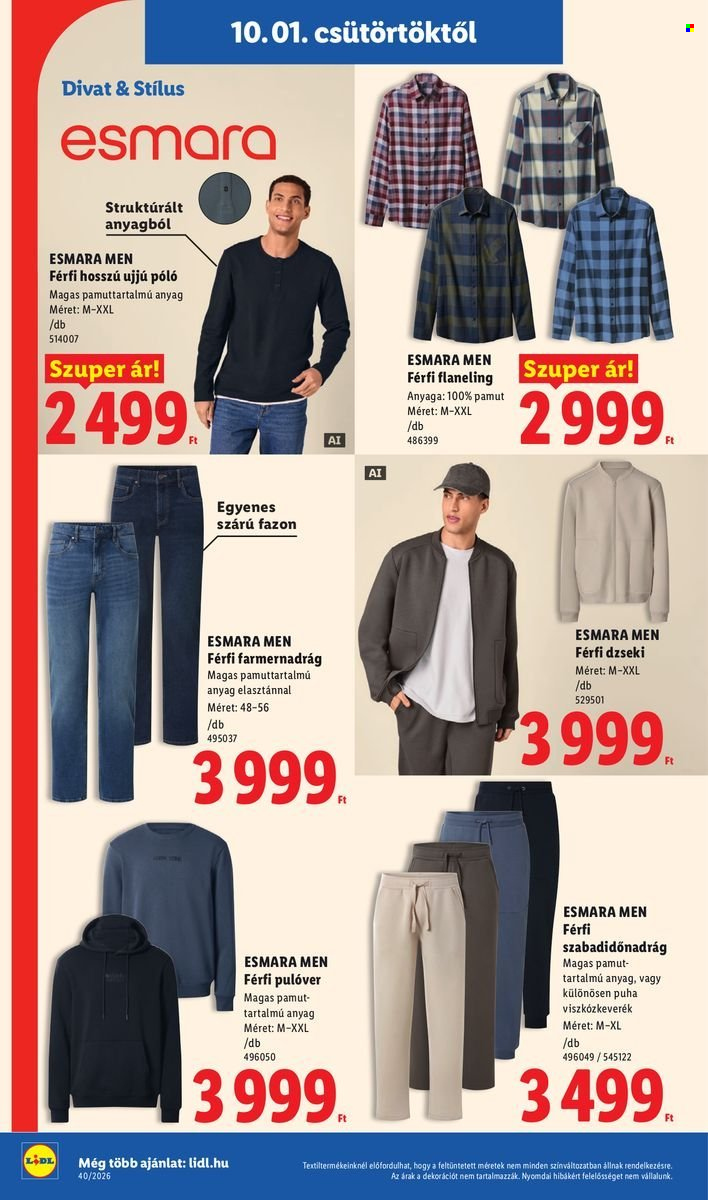 Lidl akciós újságok - 2026.10.01 - 2026.10.07. Oldal 40