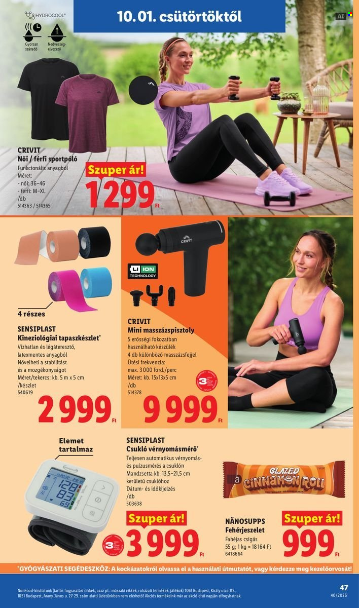 Lidl akciós újságok - 2026.10.01 - 2026.10.07. Oldal 47