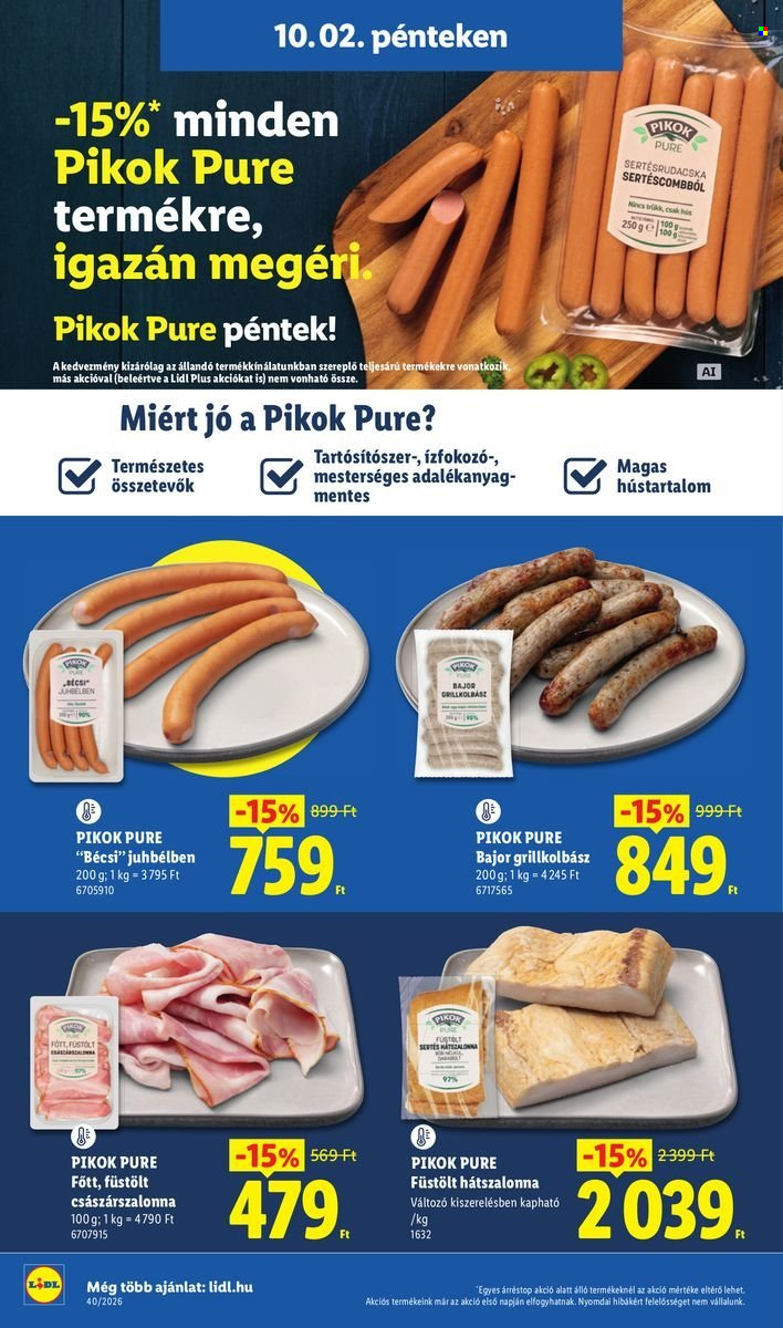 Lidl akciós újságok - 2026.10.01 - 2026.10.07. Oldal 50