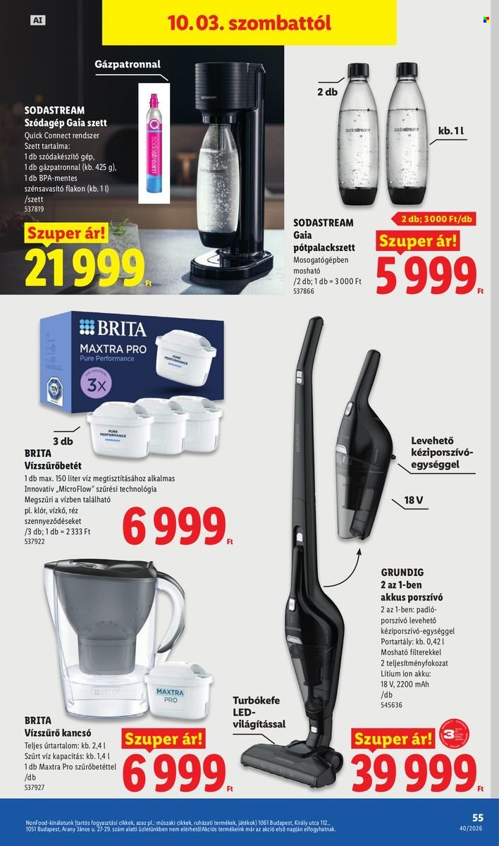 Lidl akciós újságok - 2026.10.01 - 2026.10.07. Oldal 55