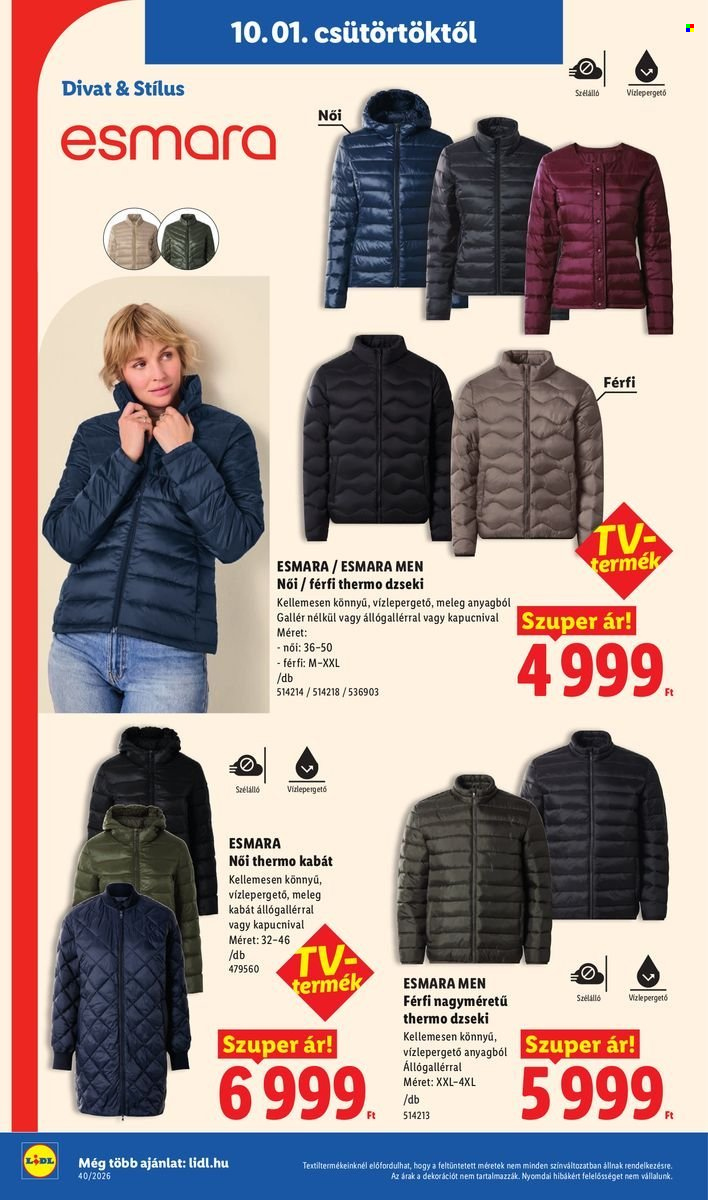 Lidl akciós újságok - 2026.10.01 - 2026.10.07. Oldal 4