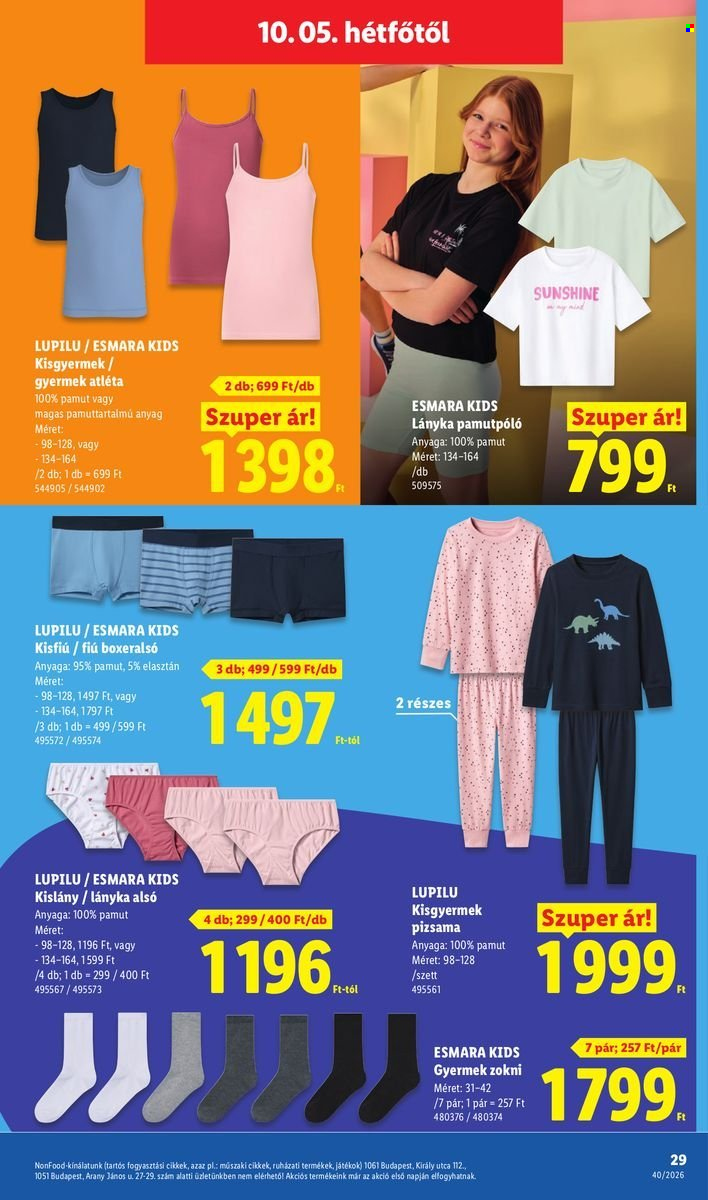 Lidl akciós újságok - 2026.10.01 - 2026.10.07. Oldal 29
