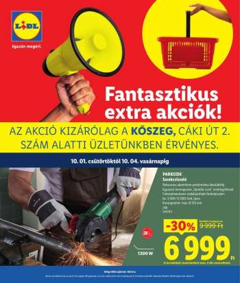 Újság Lidl - 2026.10.01 - 2026.10.04.