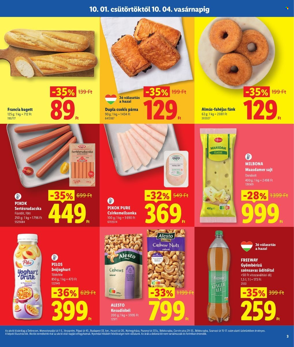 Lidl akciós újságok - 2026.10.01 - 2026.10.04. Oldal 3
