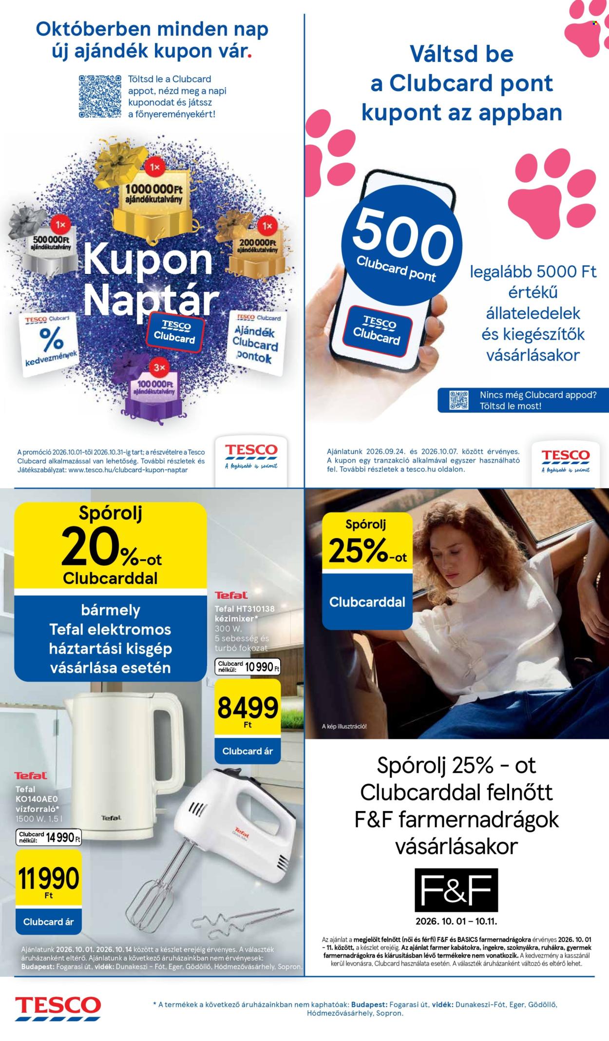 TESCO akciós újságok - 2026.10.01 - 2026.10.07. Oldal 16