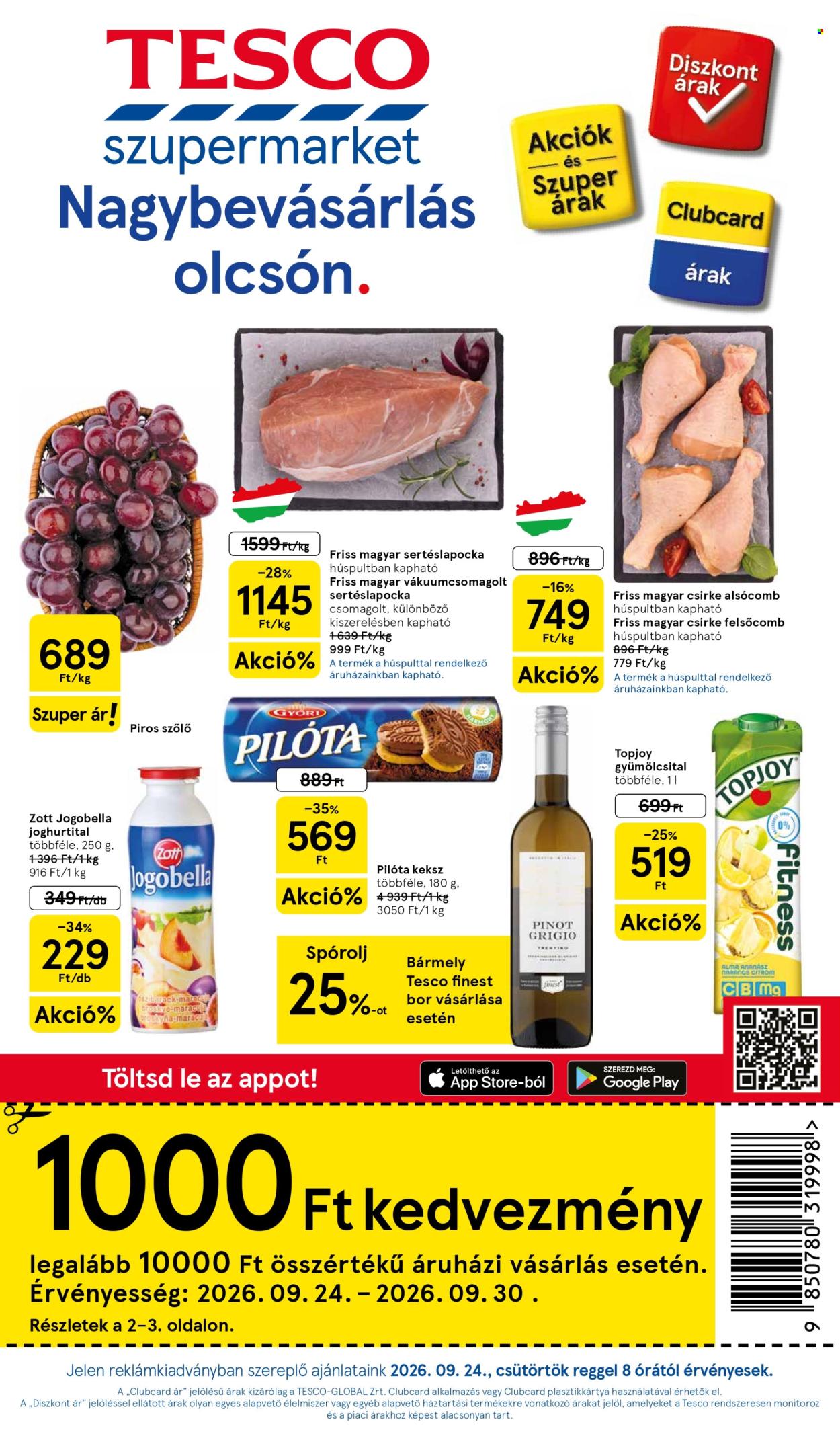 TESCO akciós újságok - 2026.10.01 - 2026.10.07. Oldal 1